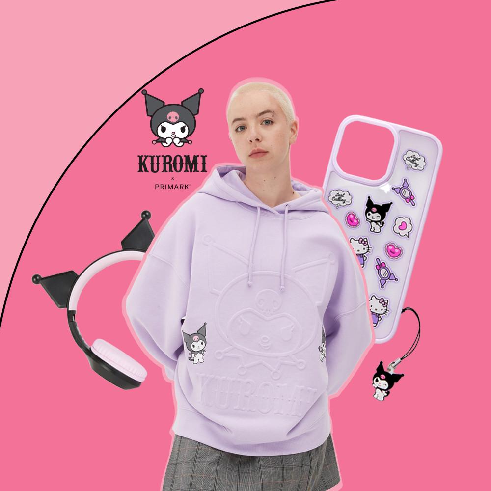 Hello kitty kuromi bekleidungs und accessoireskollektion primark